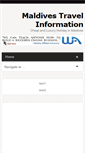 Mobile Screenshot of maldivesgate.com