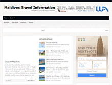 Tablet Screenshot of maldivesgate.com